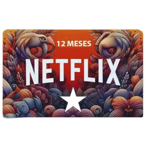 Tarjeta Regalo Netflix Star 1 Año de Suscripción
